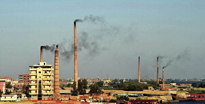 انبعاثات الكربون في مصر